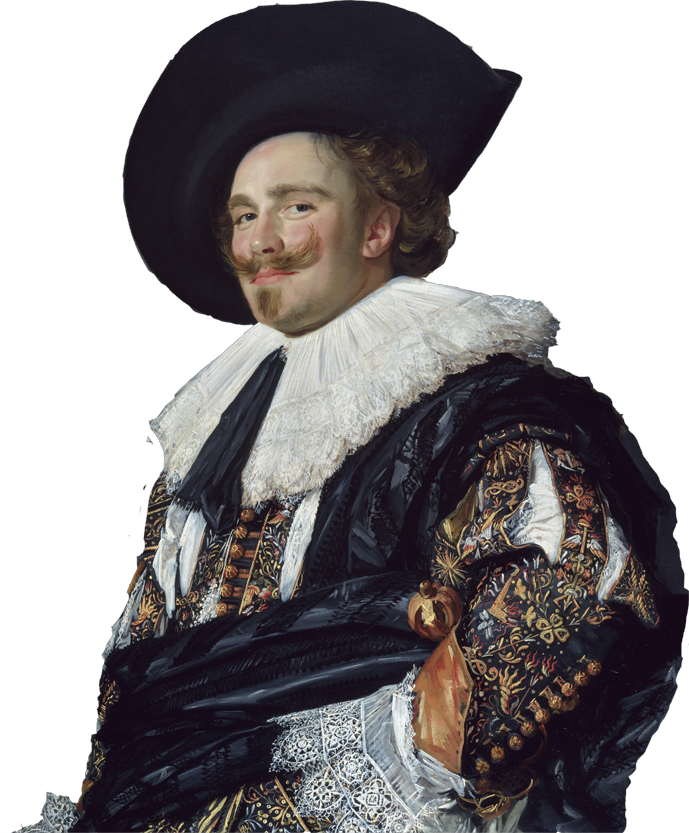 The Laughing Cavalier by Frans Hals (1624)